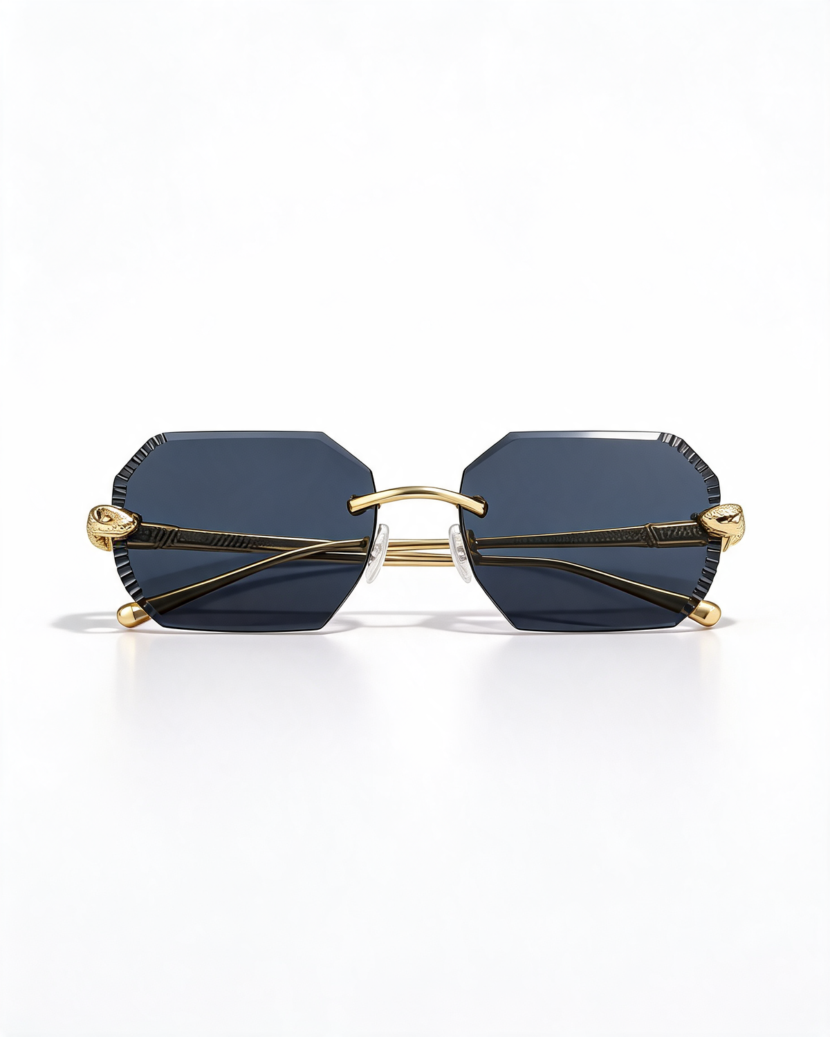 Rimless UV Protective Sunglasses