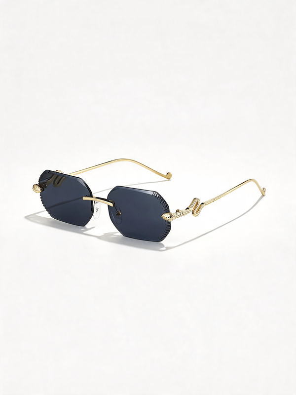 Rimless UV Protective Sunglasses