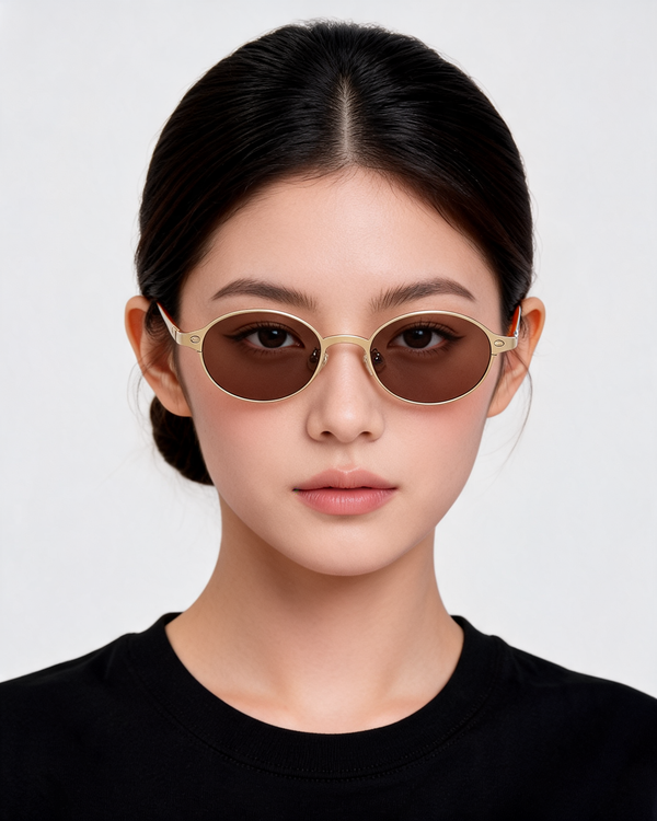 Vintage Oval Sunglasses