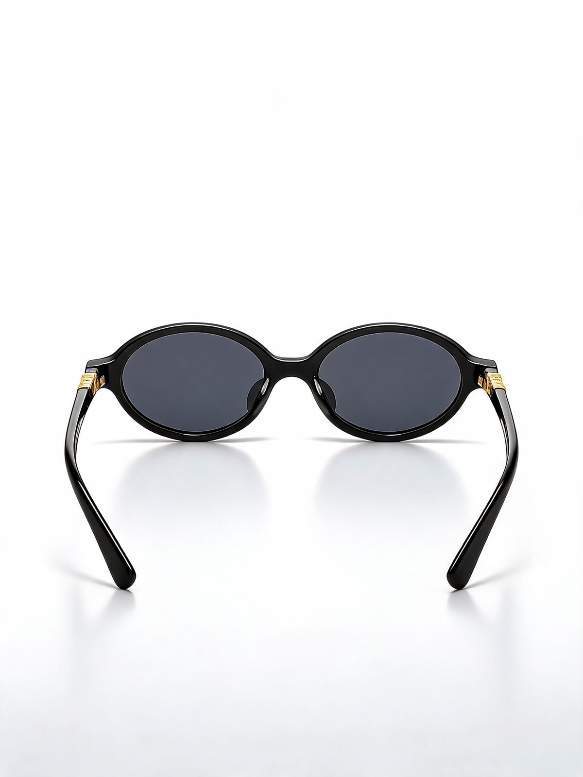 Retro Oval Frame Sunglasses