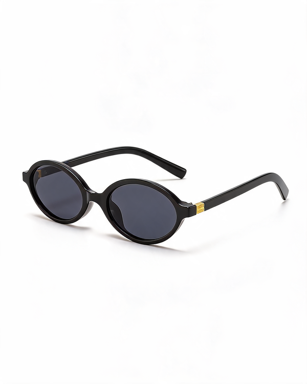 Retro Oval Frame Sunglasses