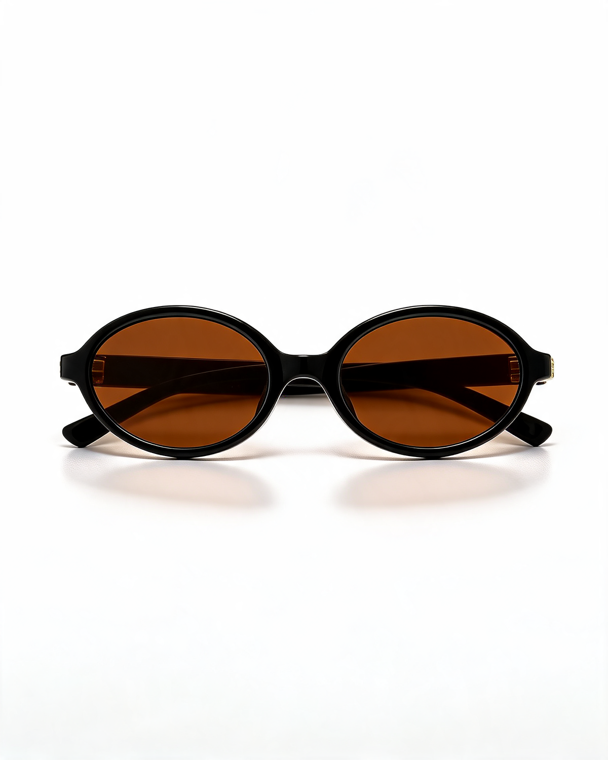 Retro Oval Frame Sunglasses