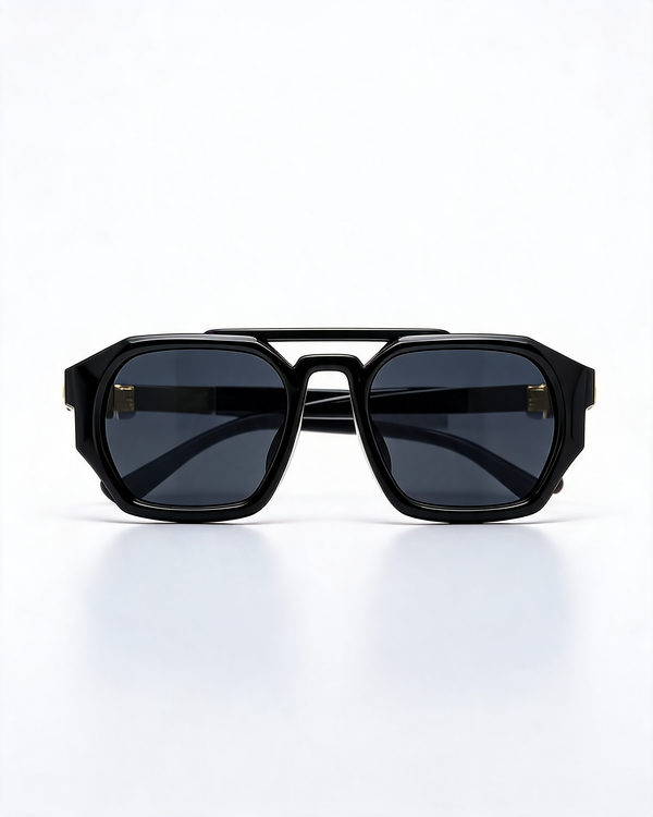 Retro Octagon Frame Sunglasses