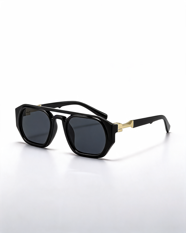 Retro Octagon Frame Sunglasses