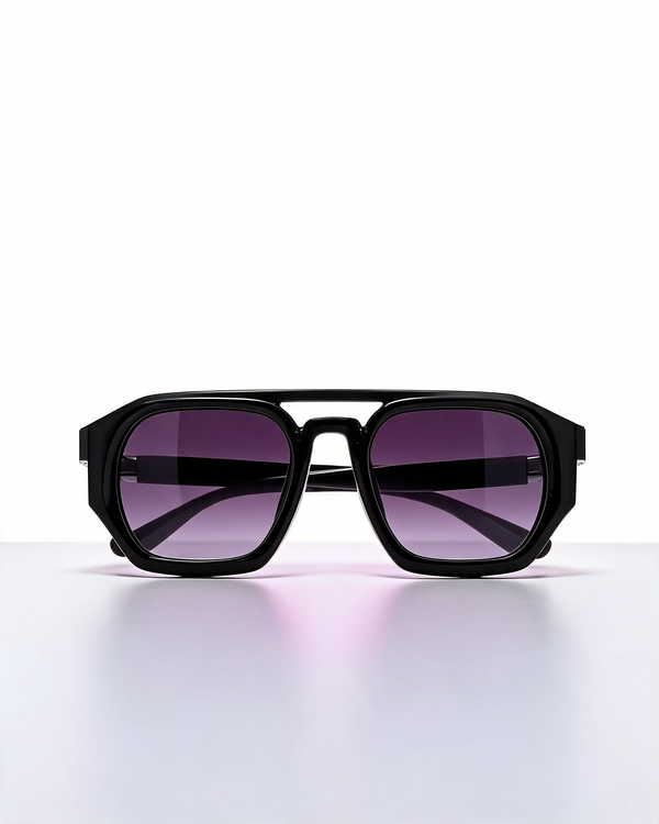 Retro Octagon Frame Sunglasses