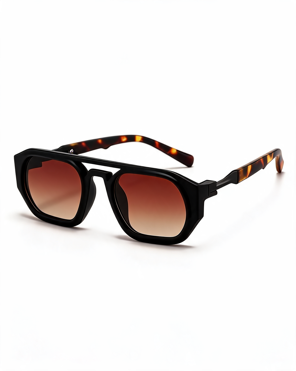 Retro Octagon Frame Sunglasses