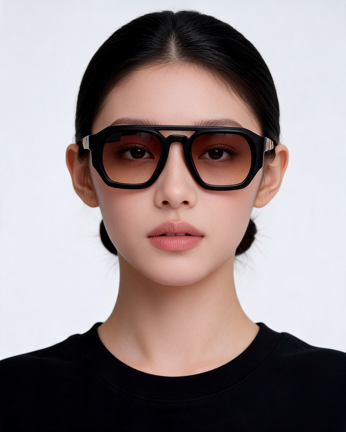 Retro Octagon Frame Sunglasses