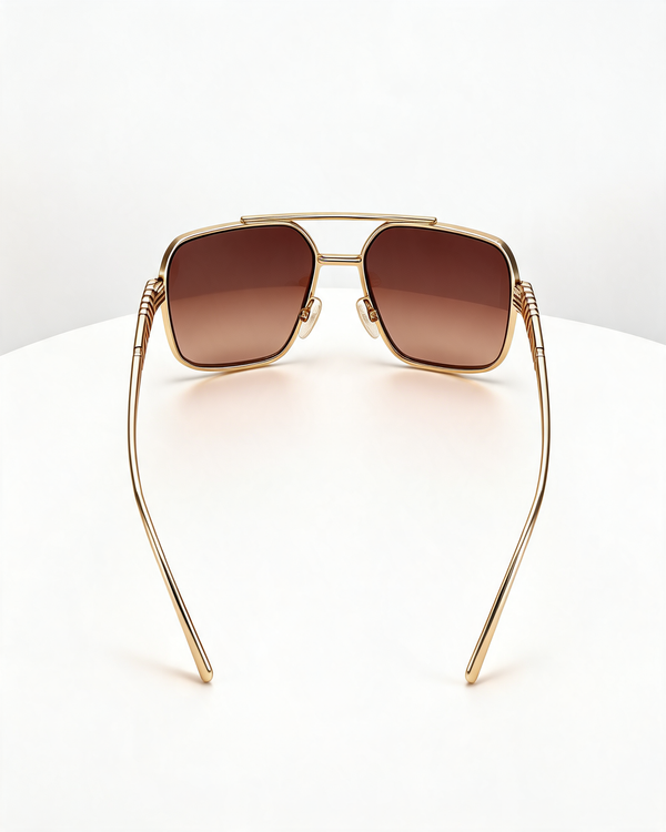 UV Protection Geometric Sunglasses