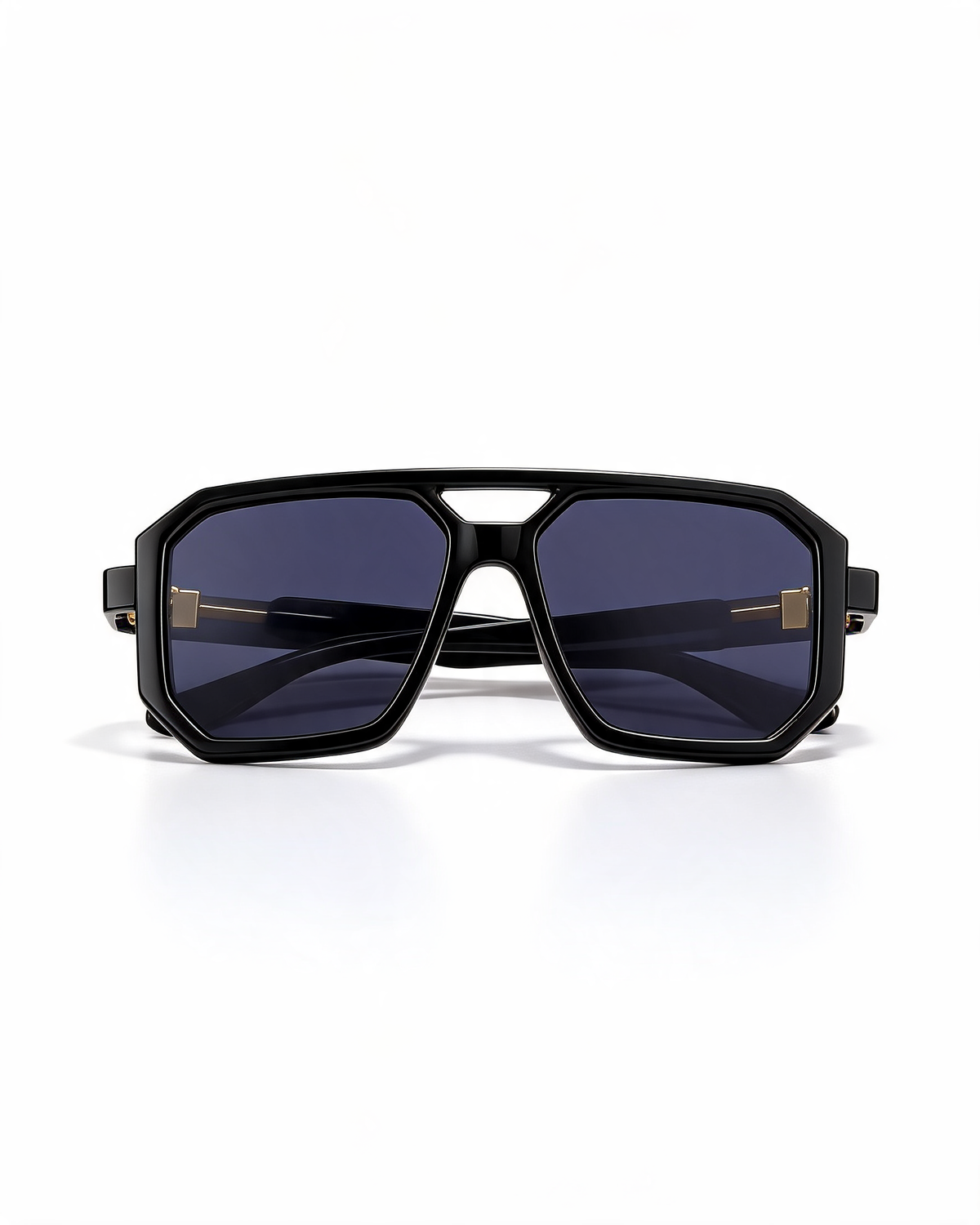 Oversized Square Sunglasses with Gradient Lenses